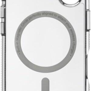 Mobile Phone Case MagSafe (D3O Bumper, Shockproof, Drop-Proof, Shatterproof, Clear iPhone Case No Yellowing, Magnetic Case for Inductive Charging)